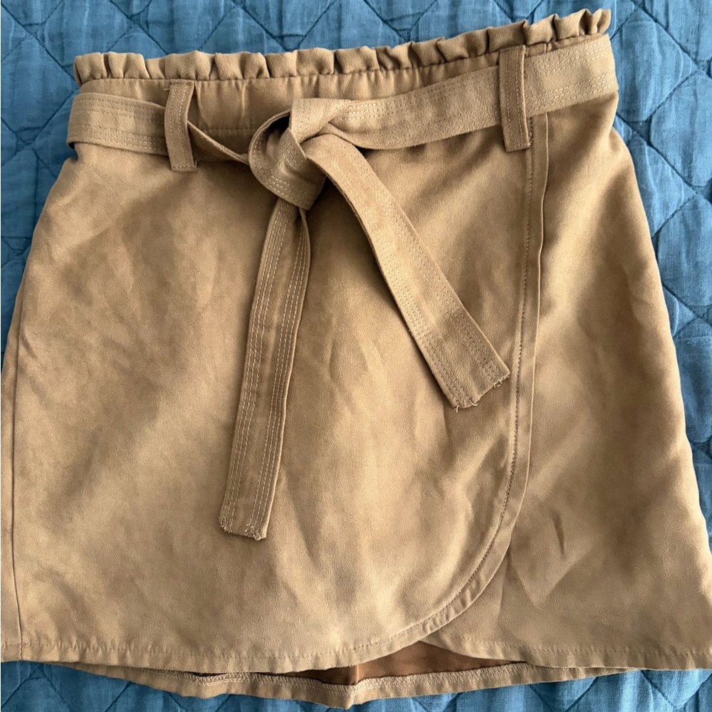 Abercrombie Kids Camel Skirt